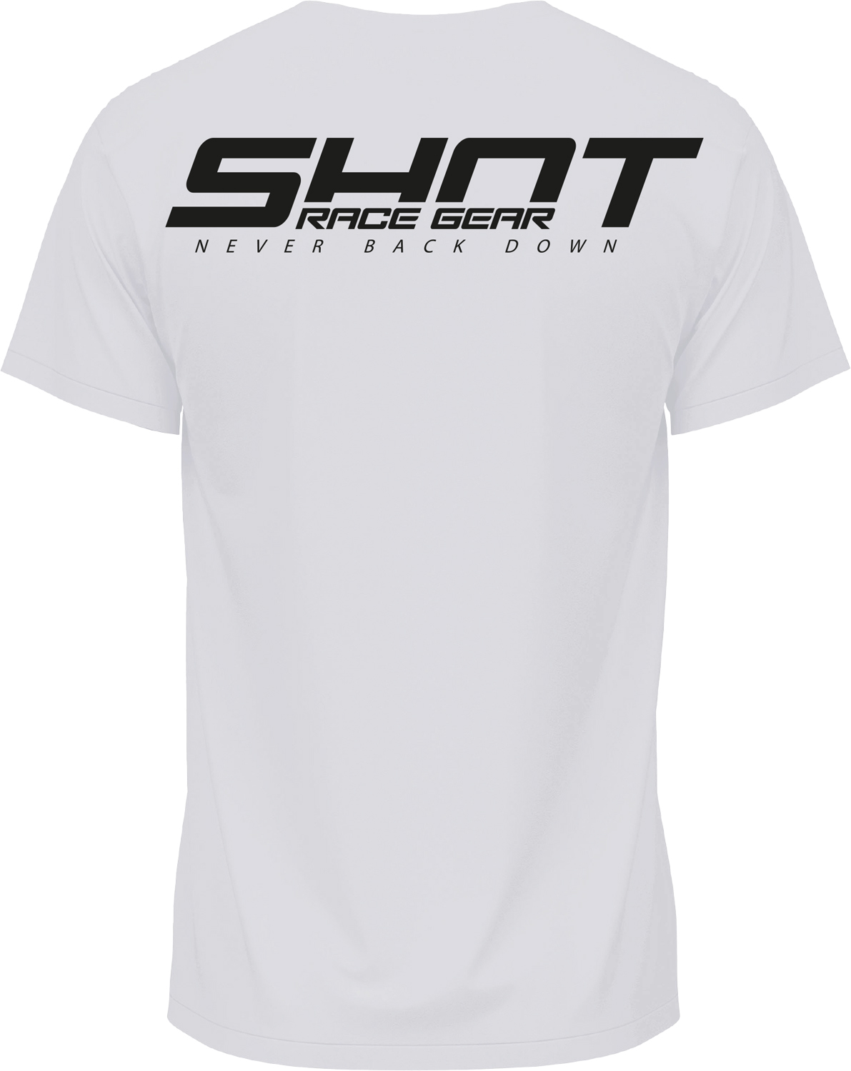 T-SHIRT WIDE WHITE SHOT 