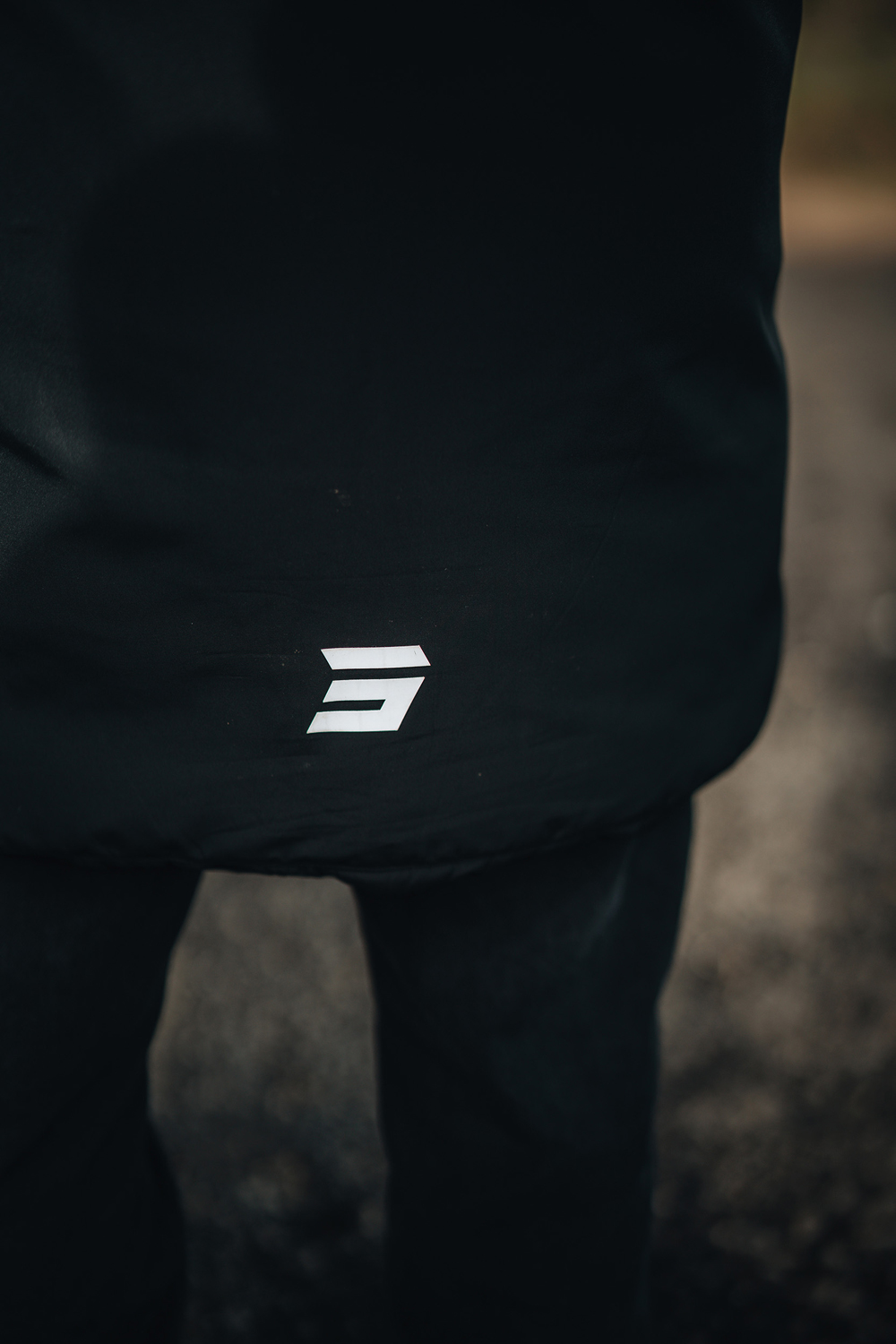 Casaco / Parka Comprida CREW Preta SHOT 