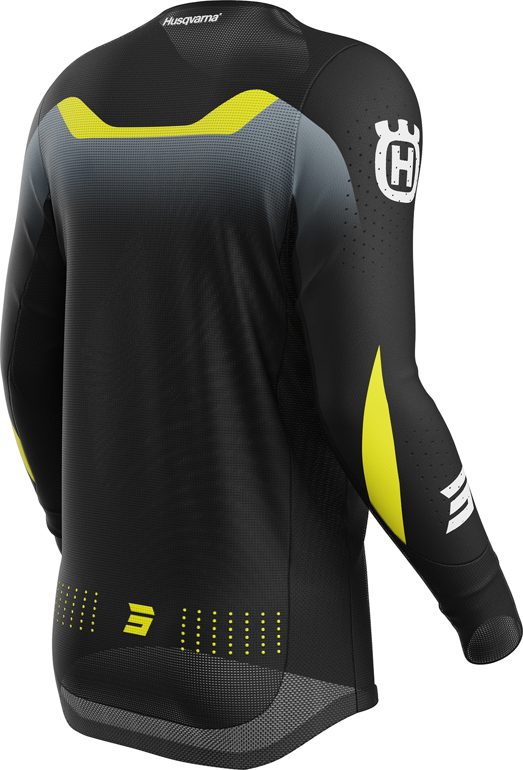 Equipamento AEROLITE HUSQVARNA Preto / Cinza SHOT 