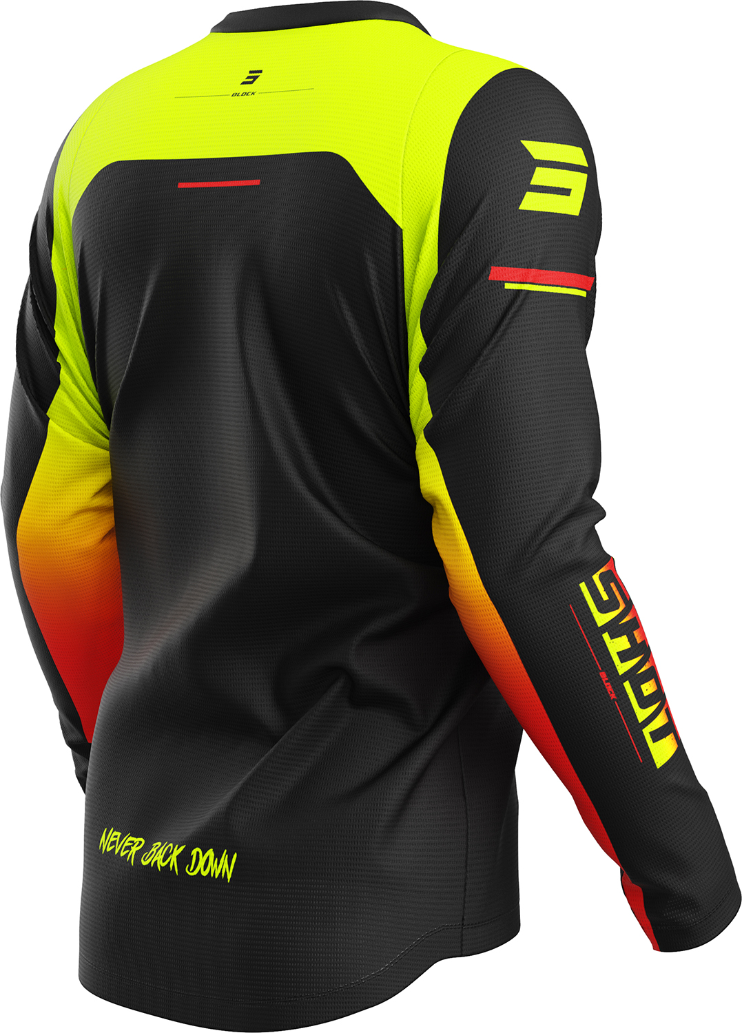 Equipamento DEVO BLOCK Neon Yellow SHOT 