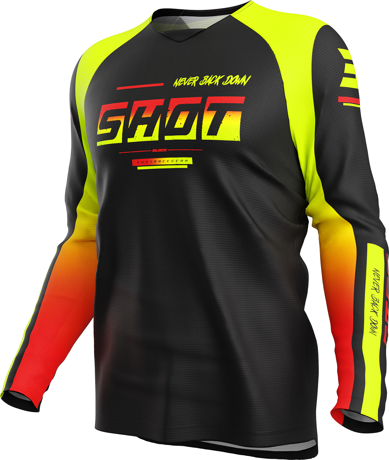 Equipamento Criança DRAW BLOCK Amarelo Neon SHOT 