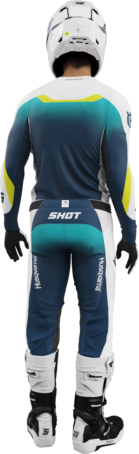 Equipamento AEROLITE HUSQVARNA Azul SHOT 