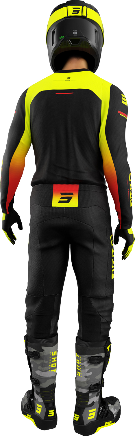 Equipamento DEVO BLOCK Neon Yellow SHOT 