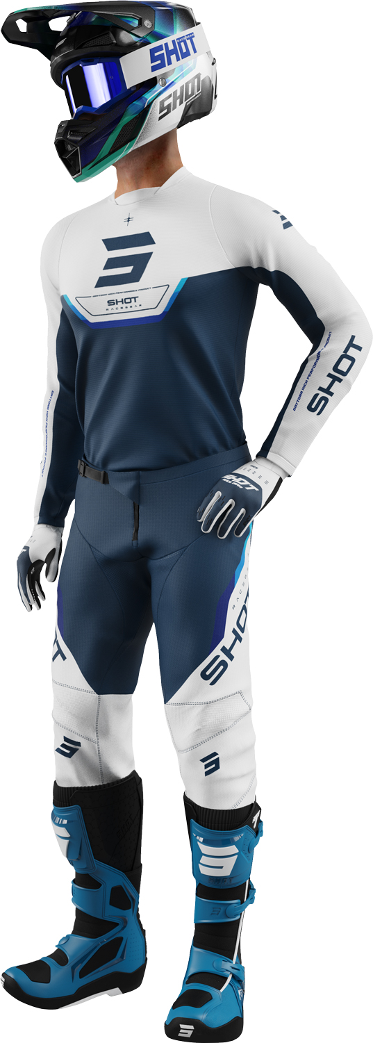 Equipamento DEVO DAYTONA Blue SHOT 