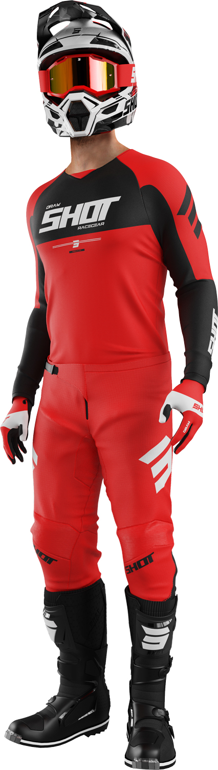 Equipamento DRAW PRIVATE Red SHOT 