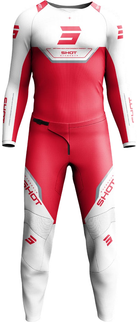Equipamento Criança DRAW DAYTONA Vermelho SHOT 