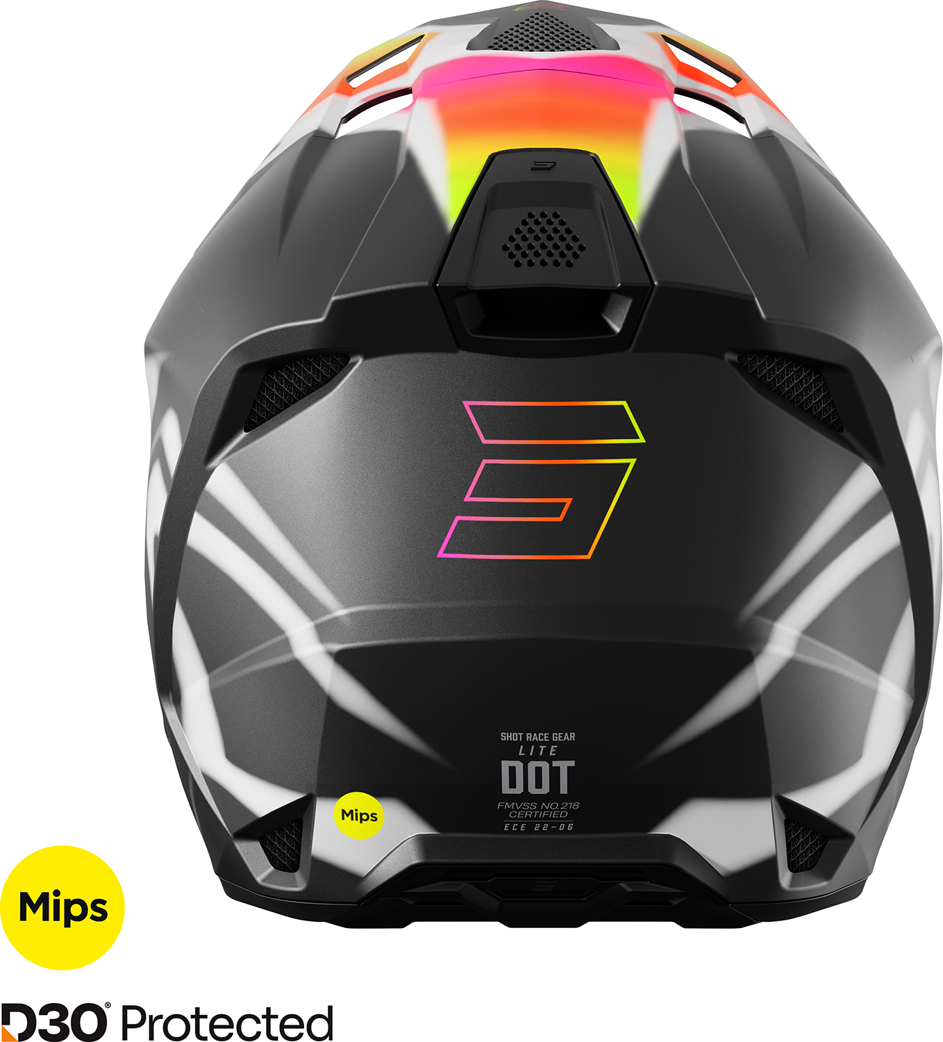 Helmet LITE DEVIL Black Matt SHOT 