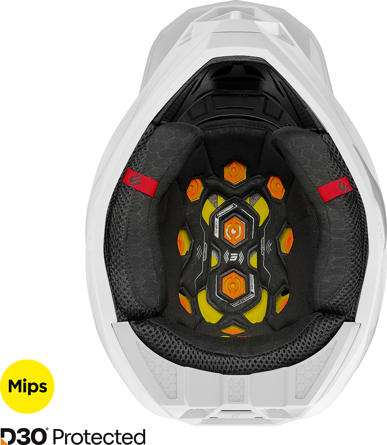 Capacete LITE SOLID Branco Brilho SHOT 