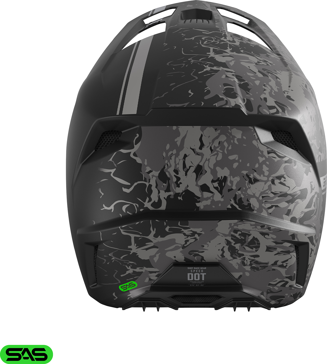 Capacete SPEED BATTLE Preto Mate SHOT 