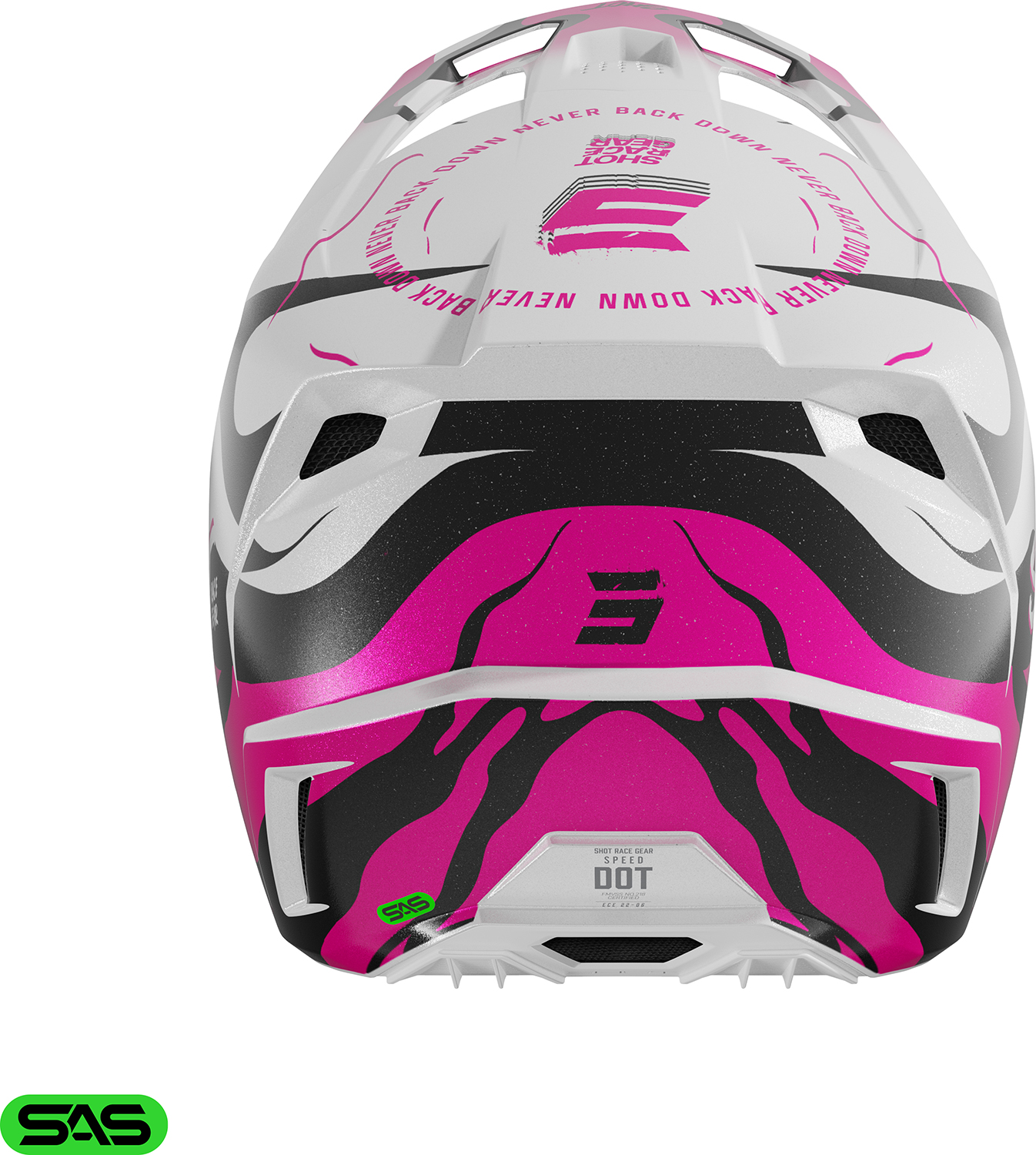 Capacete SPEED BEAST Rosa Pérola SHOT 