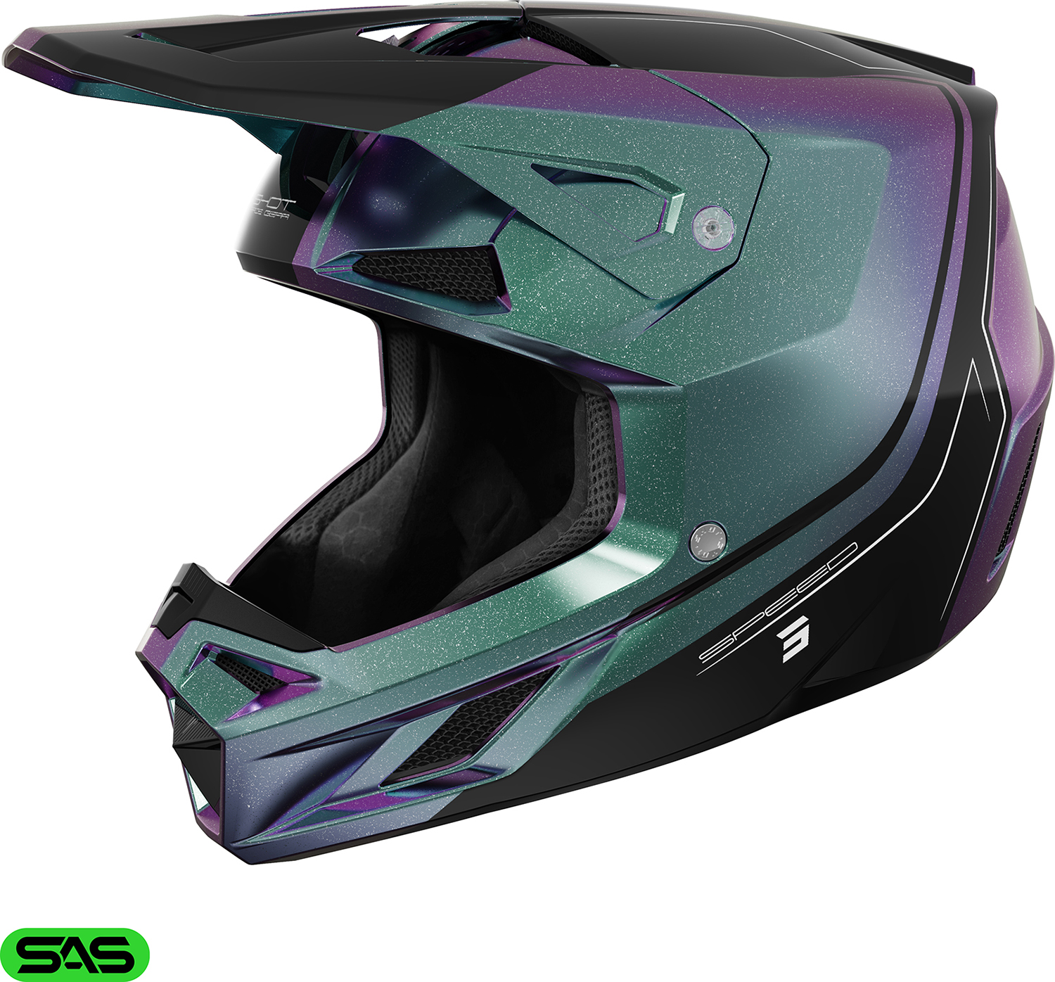 Helmet SPEED FURY Camaleon Pearly SHOT 