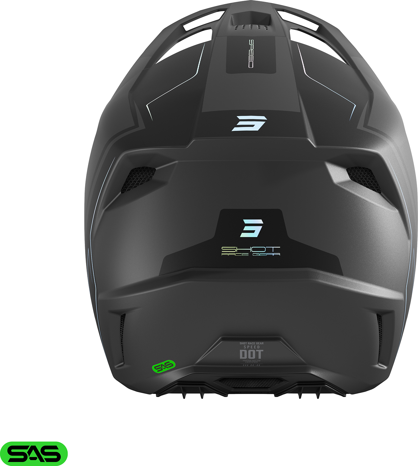 Capacete SPEED FURY Cinza Mate SHOT 