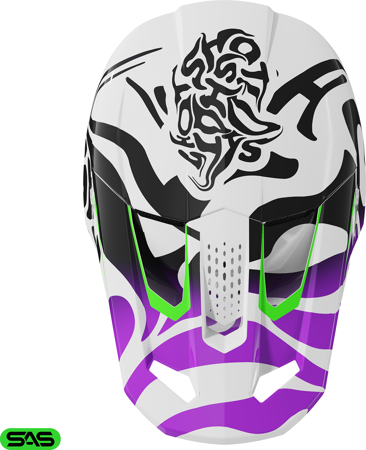 Helmet SPEED GHOST Purple Glossy SHOT 