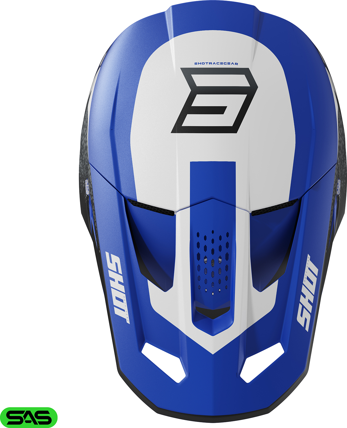 Capacete SPEED HYBRID Azul Mate SHOT 