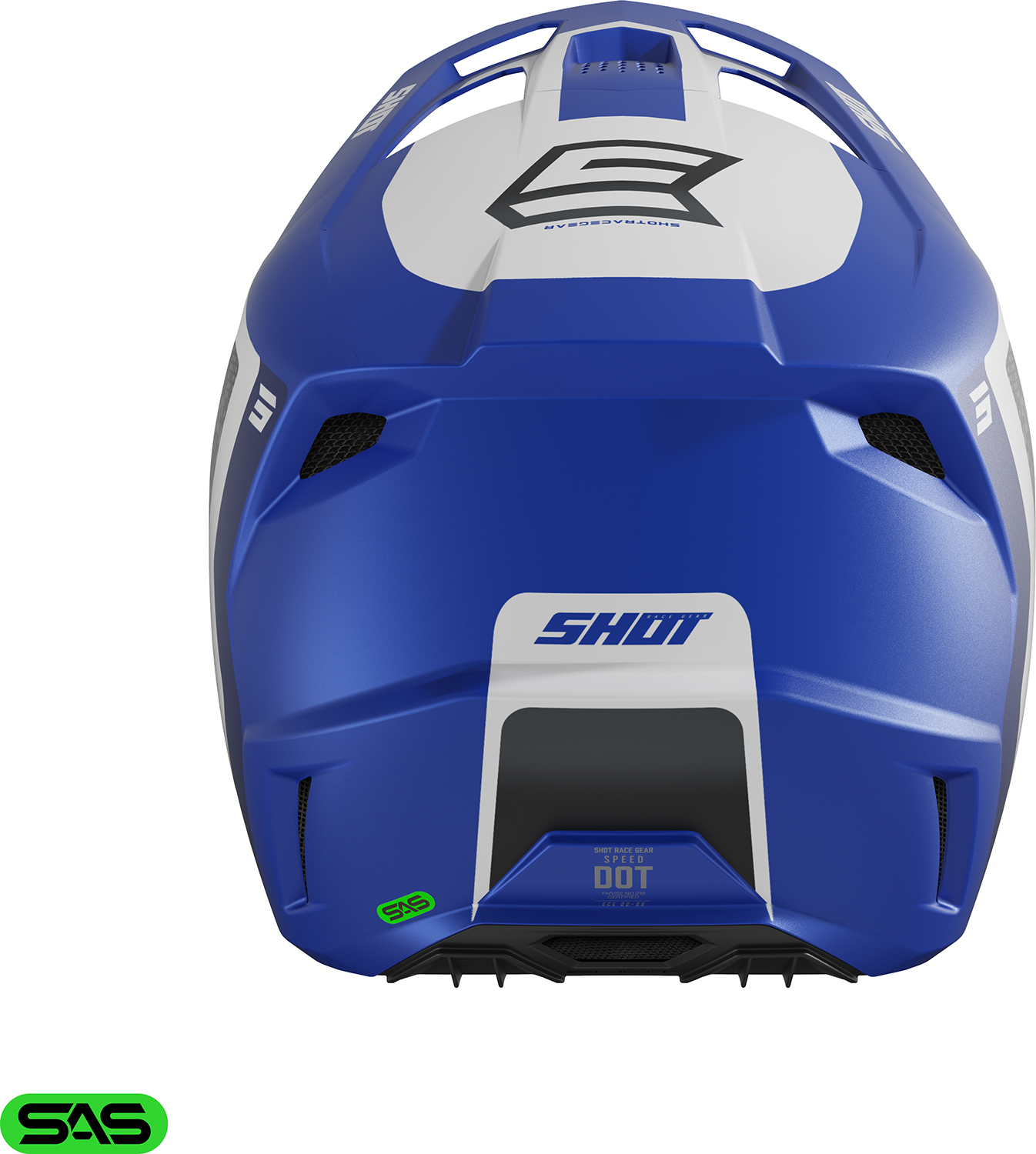 Capacete SPEED HYBRID Azul Mate SHOT 