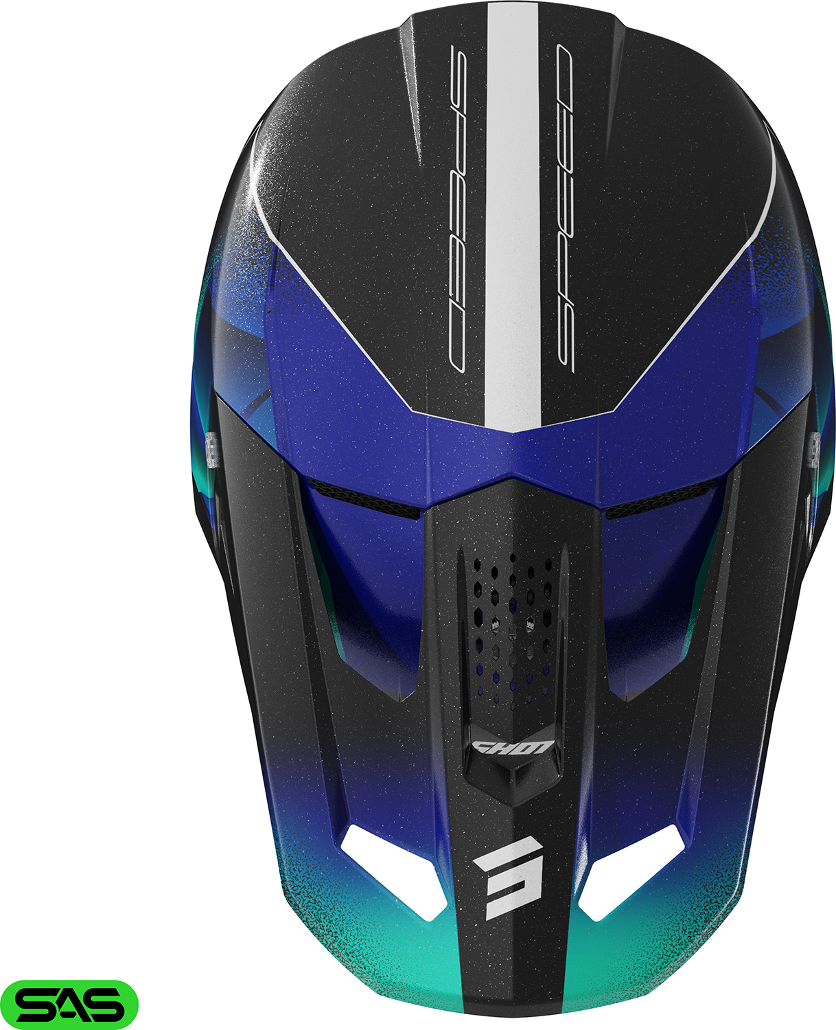 Capacete Criança SPEED OLYMP Azul Pérola SHOT 