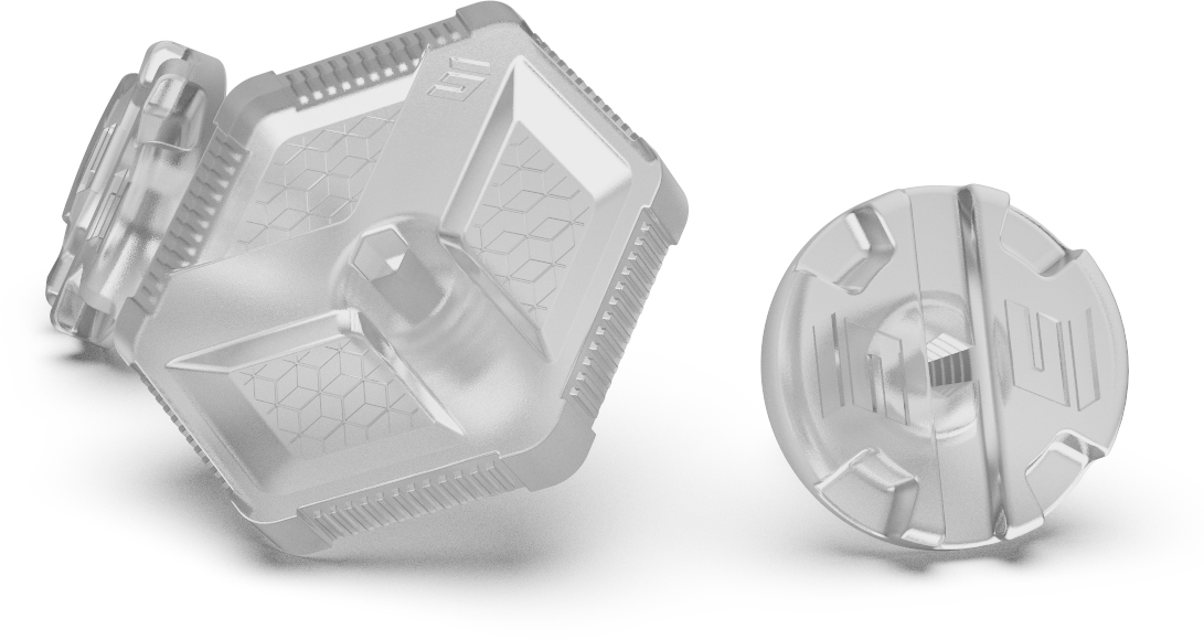 SPEED SCREWS (PEAK) TRANSPARENT SHOT 