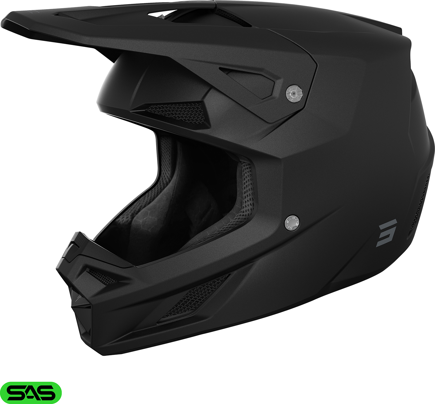 Helmet SPEED SOLID Black Matt SHOT 