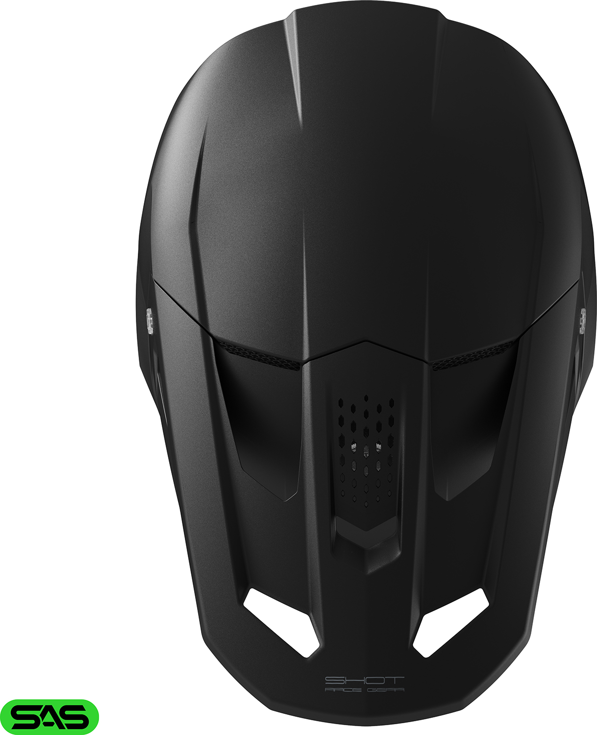 Helmet SPEED SOLID Black Matt SHOT 