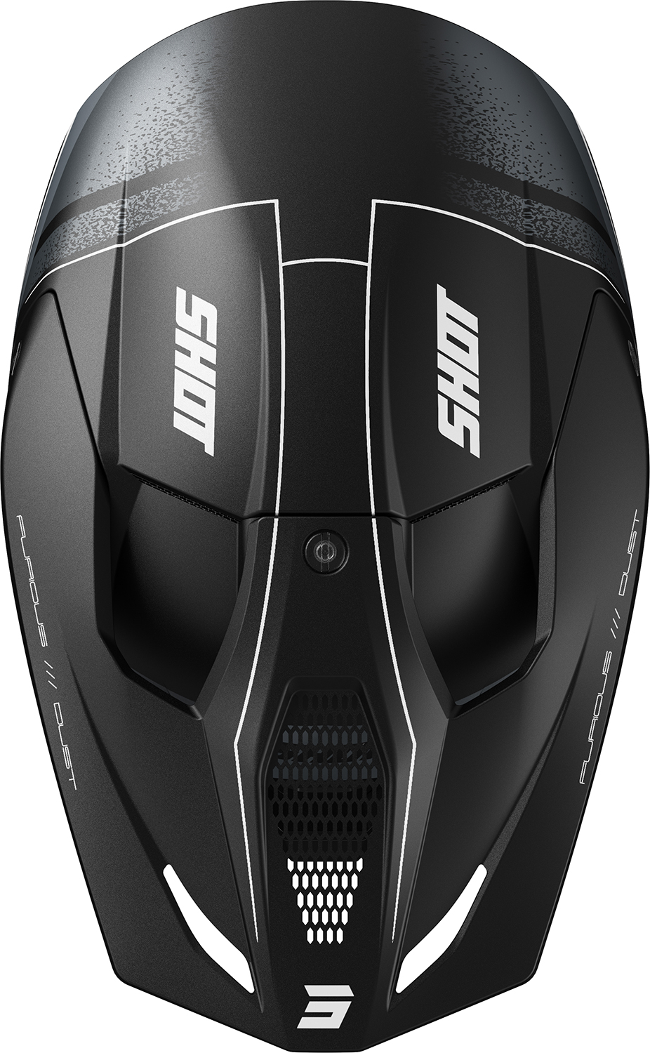 Helmet FURIOUS DUST Black Matt SHOT 