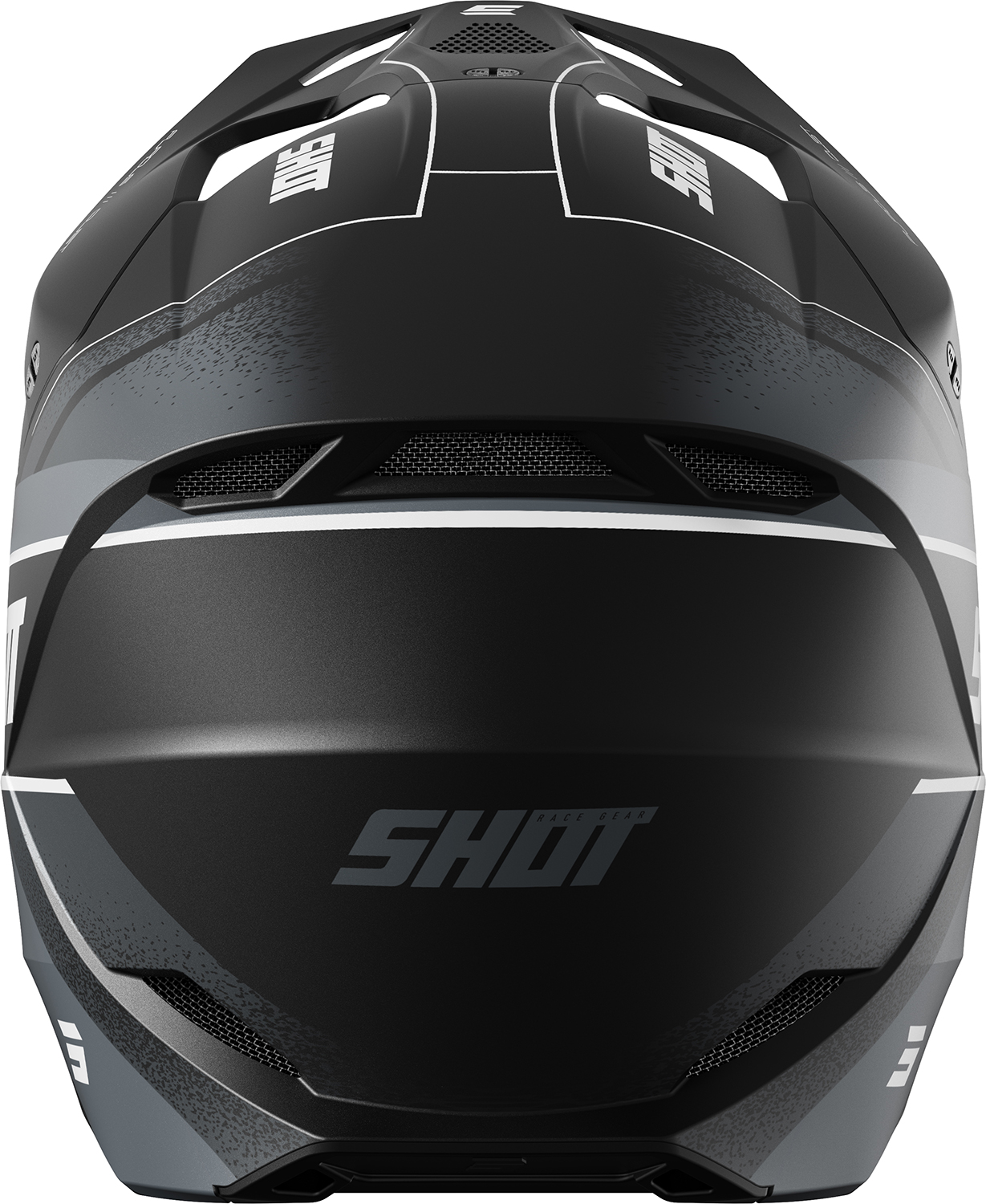 Helmet FURIOUS DUST Black Matt SHOT 