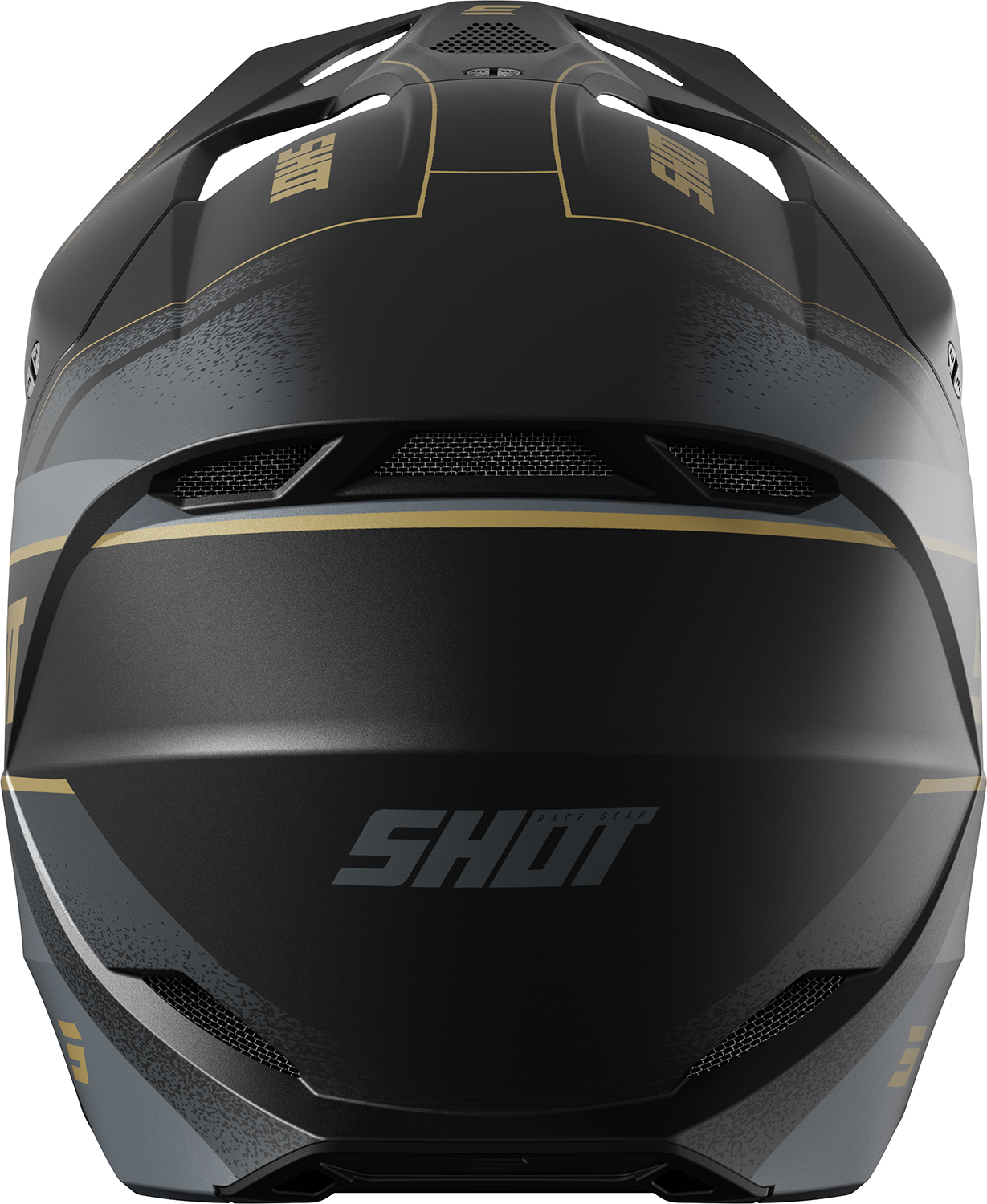 Capacete FURIOUS DUST Dourado Mate SHOT 