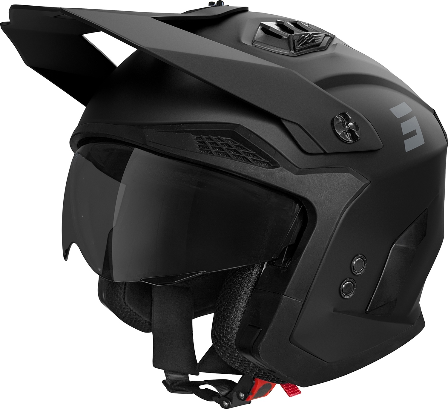 Capacete DROP SOLID Preto Mate SHOT 