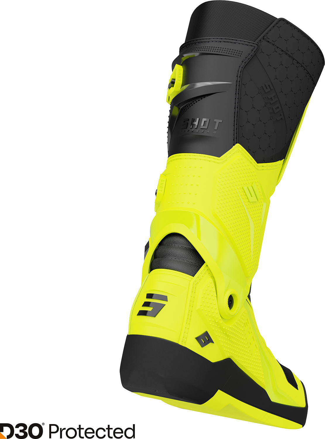 Botas RACE 8 Amarelas Neon SHOT 