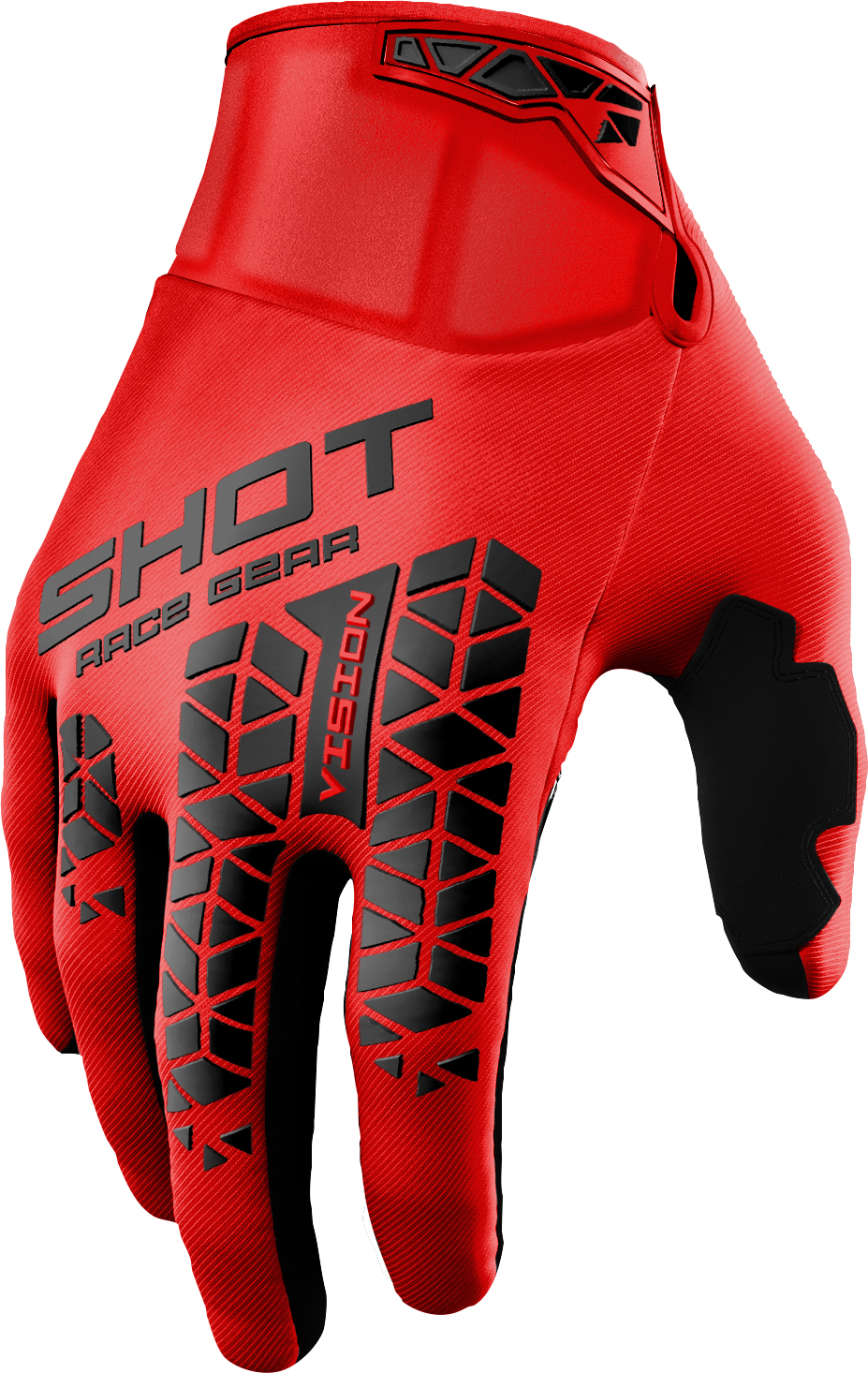 Gloves VISION CE TECH Red SHOT 