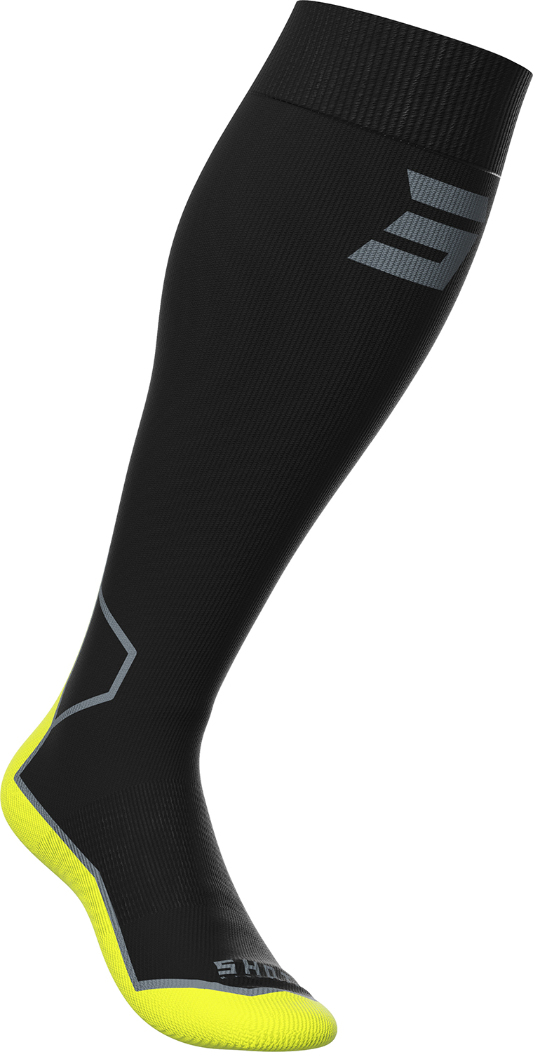 Meias SOCKS LINE Amarelas Neon SHOT 