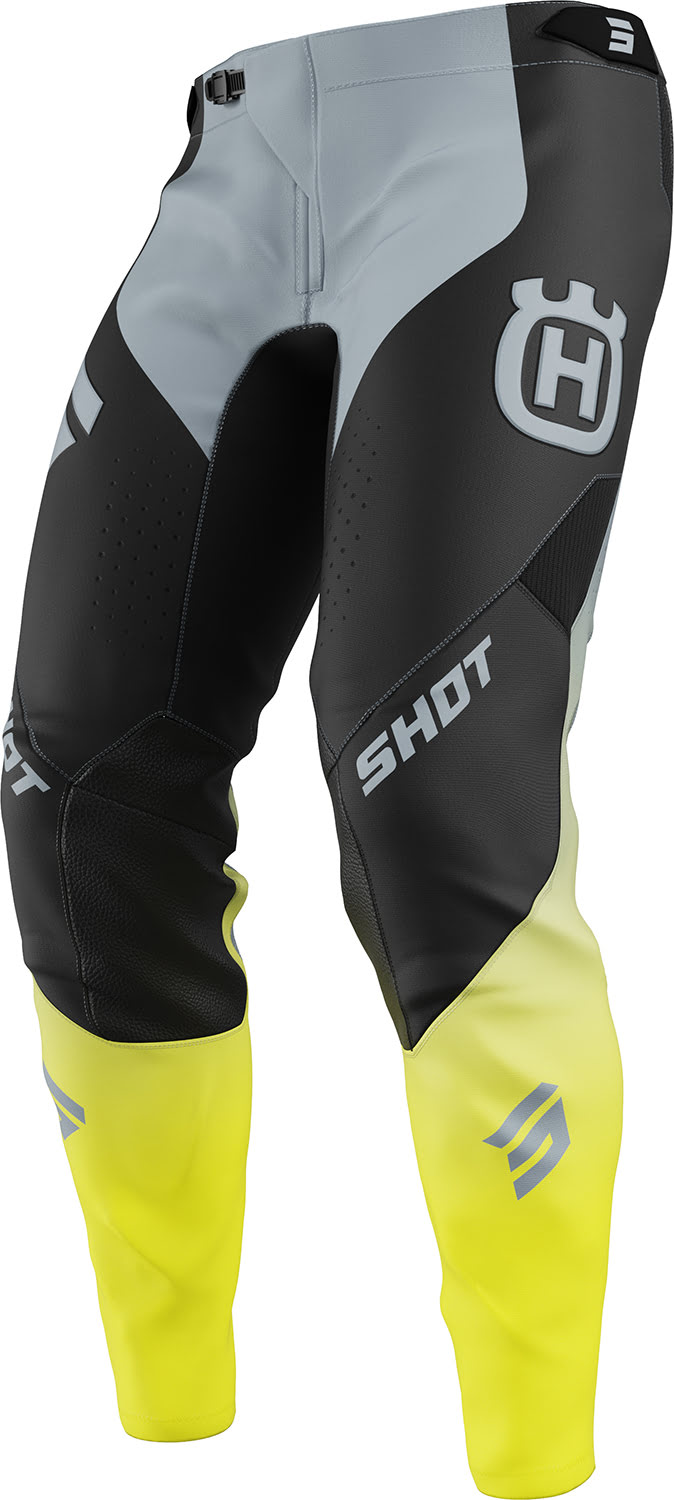 Equipamento AEROLITE HUSQVARNA 2025 Preto / Cinza SHOT 