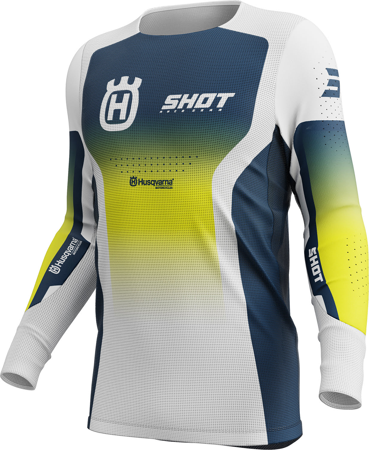Equipamento AEROLITE HUSQVARNA 2025 Azul SHOT 