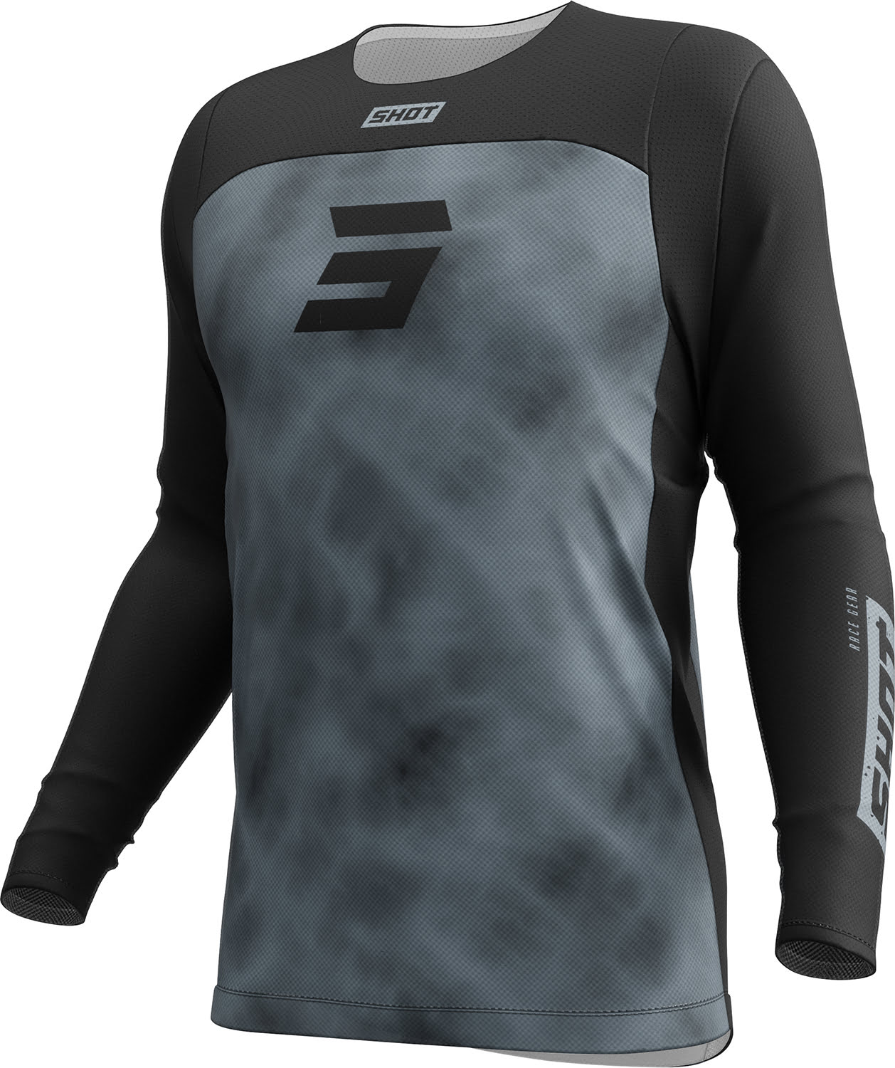 Camisola CONTACT ONYX Preta / Cinza L SHOT 