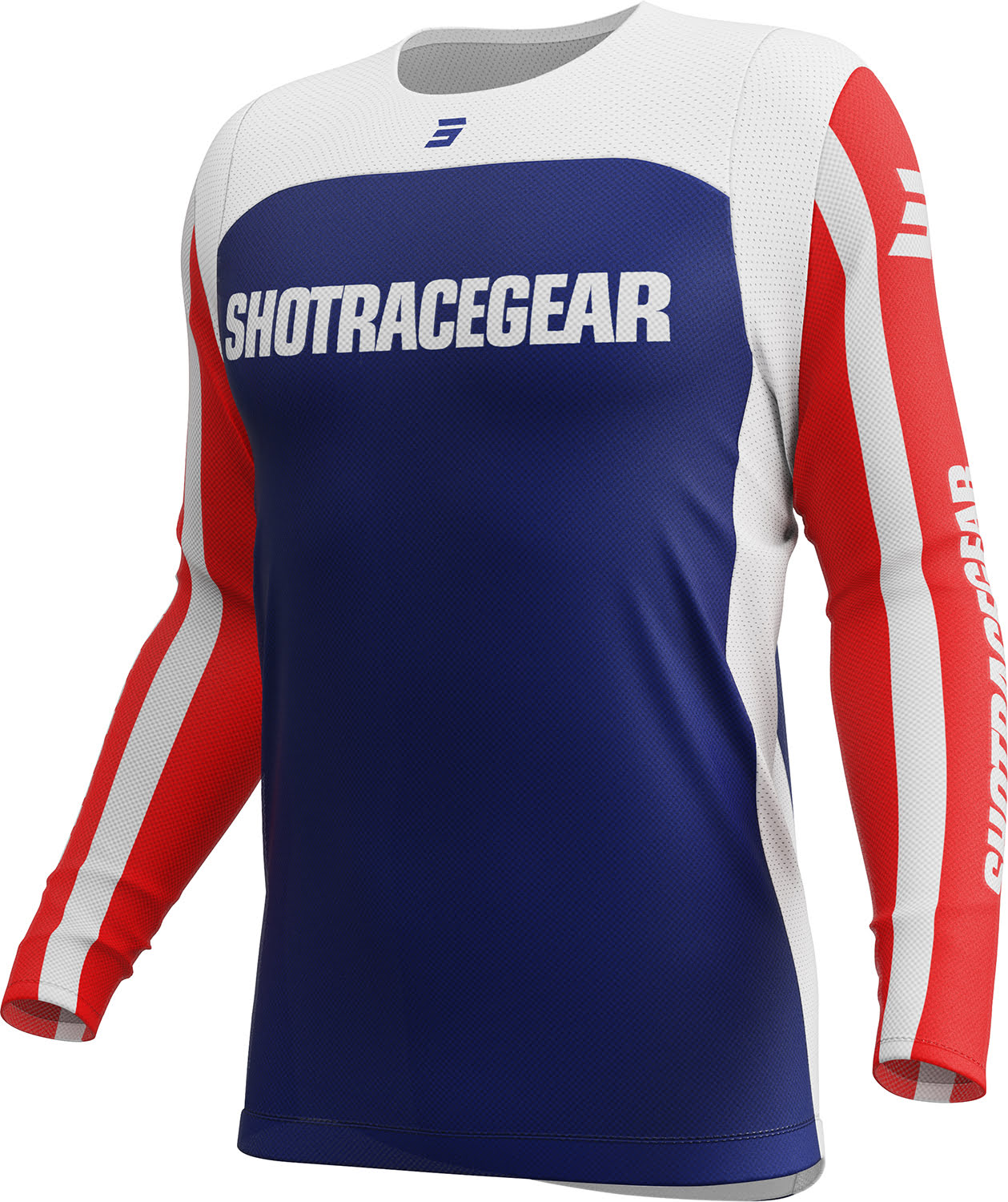 Equipamento CONTACT MYTHIC Azul / Vermelho SHOT 