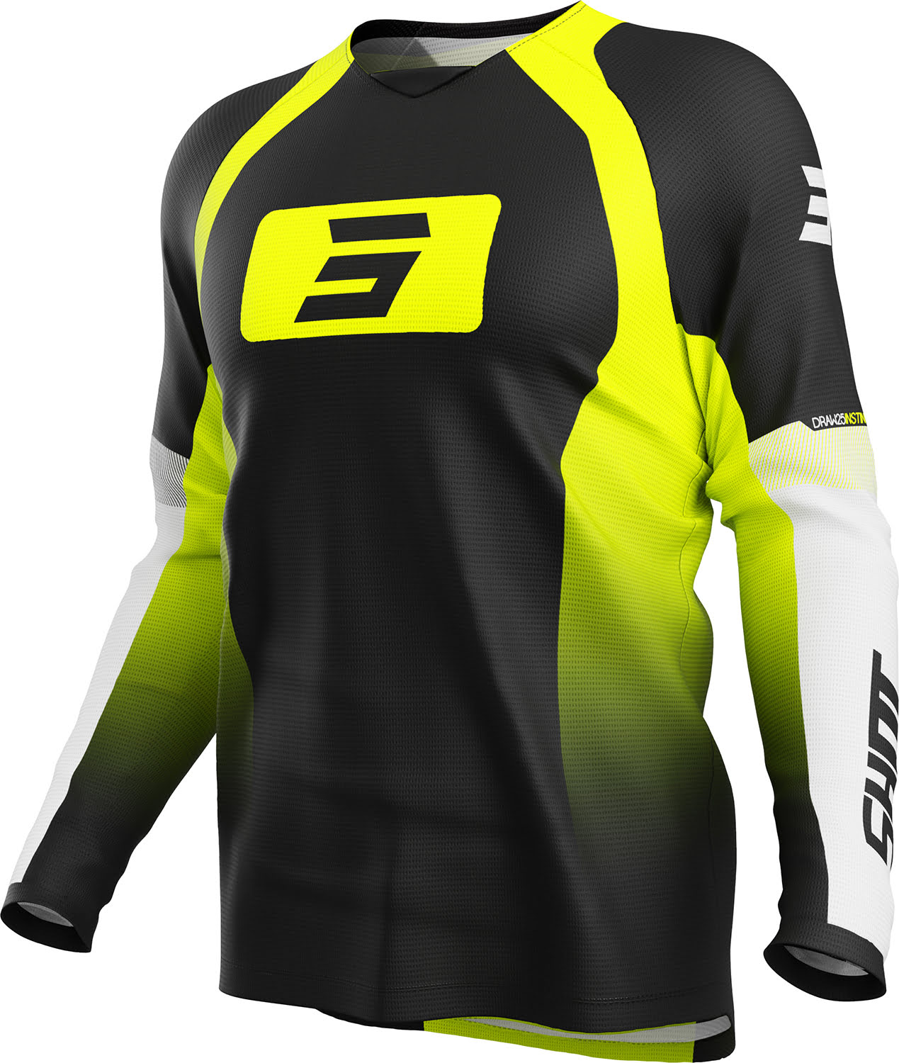 Jersey DRAW INSTINCT Neon Yellow SHOT 