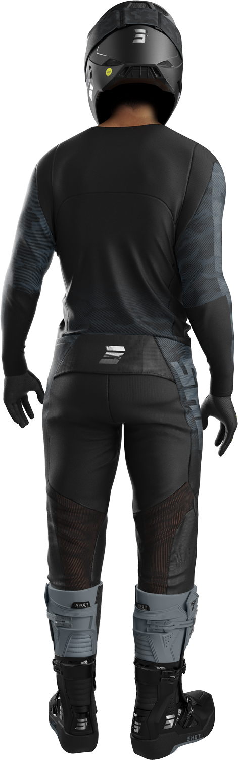 Equipamento CONTACT TACTIC Preto / Cinza SHOT 