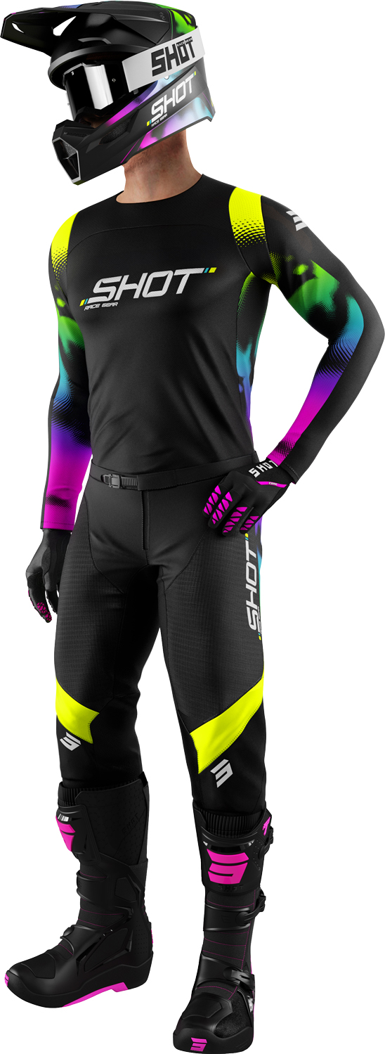 Camisola CONTACT NITRO Preta XL SHOT 