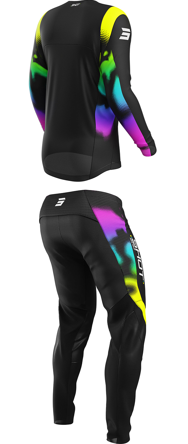 Camisola Criança CONTACT NITRO Preta SHOT 