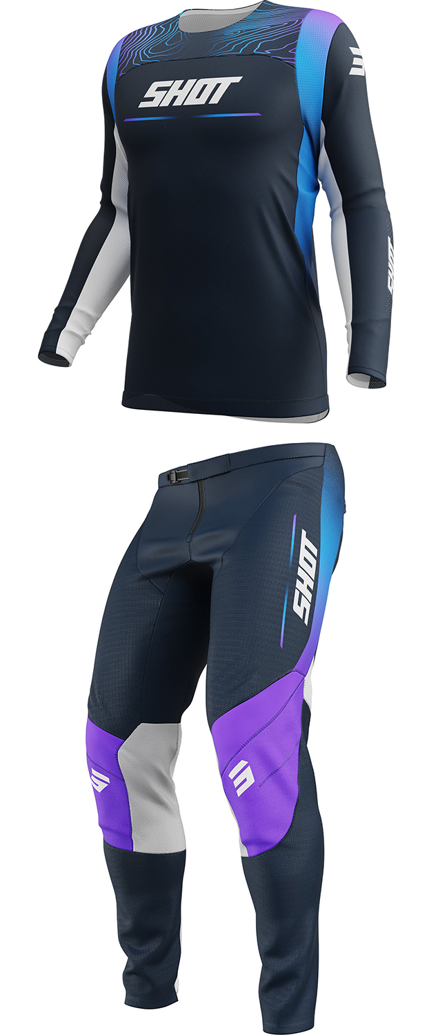 Equipamento Criança CONTACT APEX Azul SHOT 