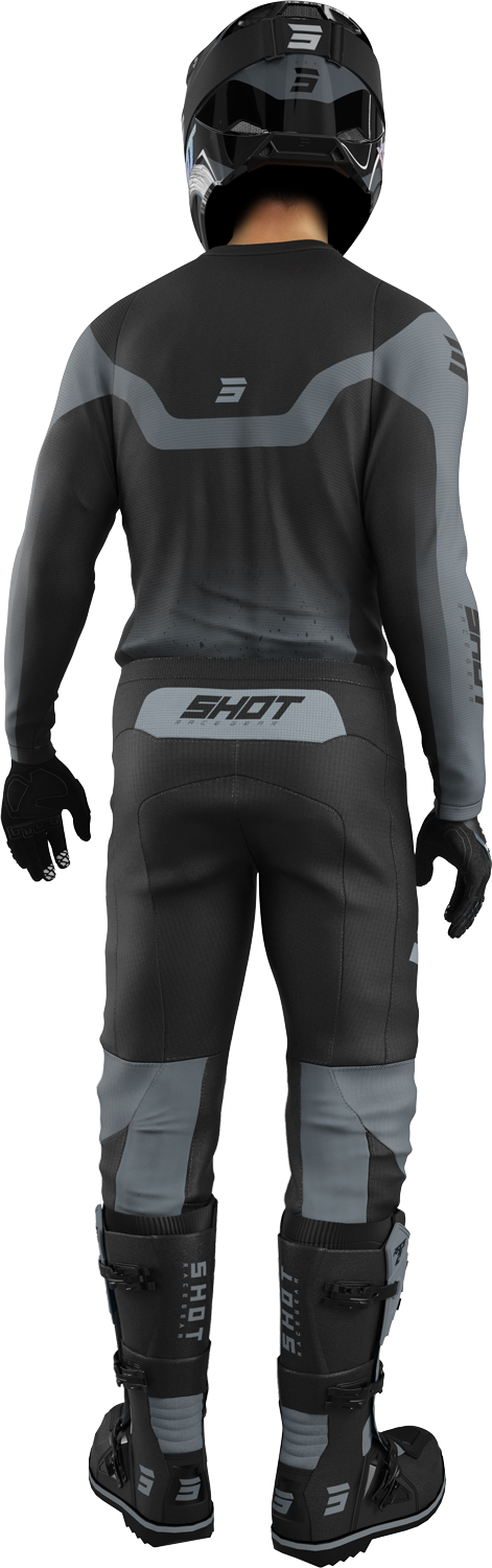 Calças DEVO BLAST Pretas / Cinza 28 SHOT 