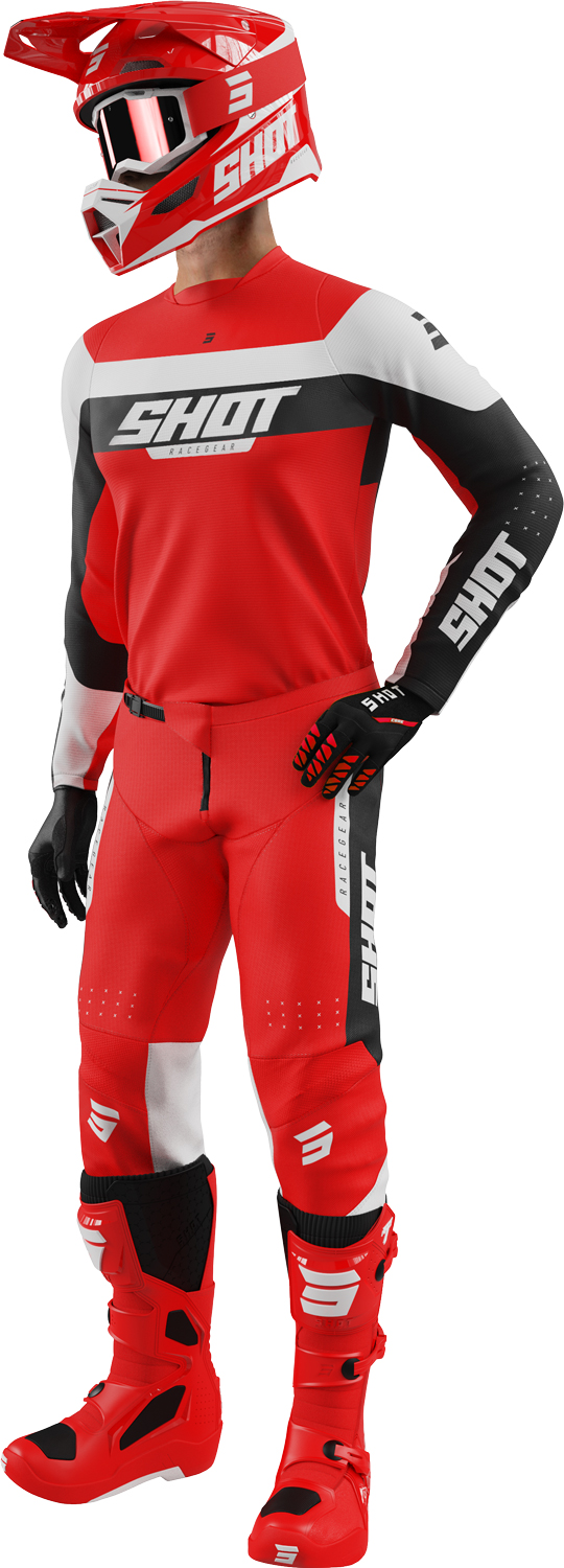 Equipamento DEVO LEAGUE Vermelho SHOT 