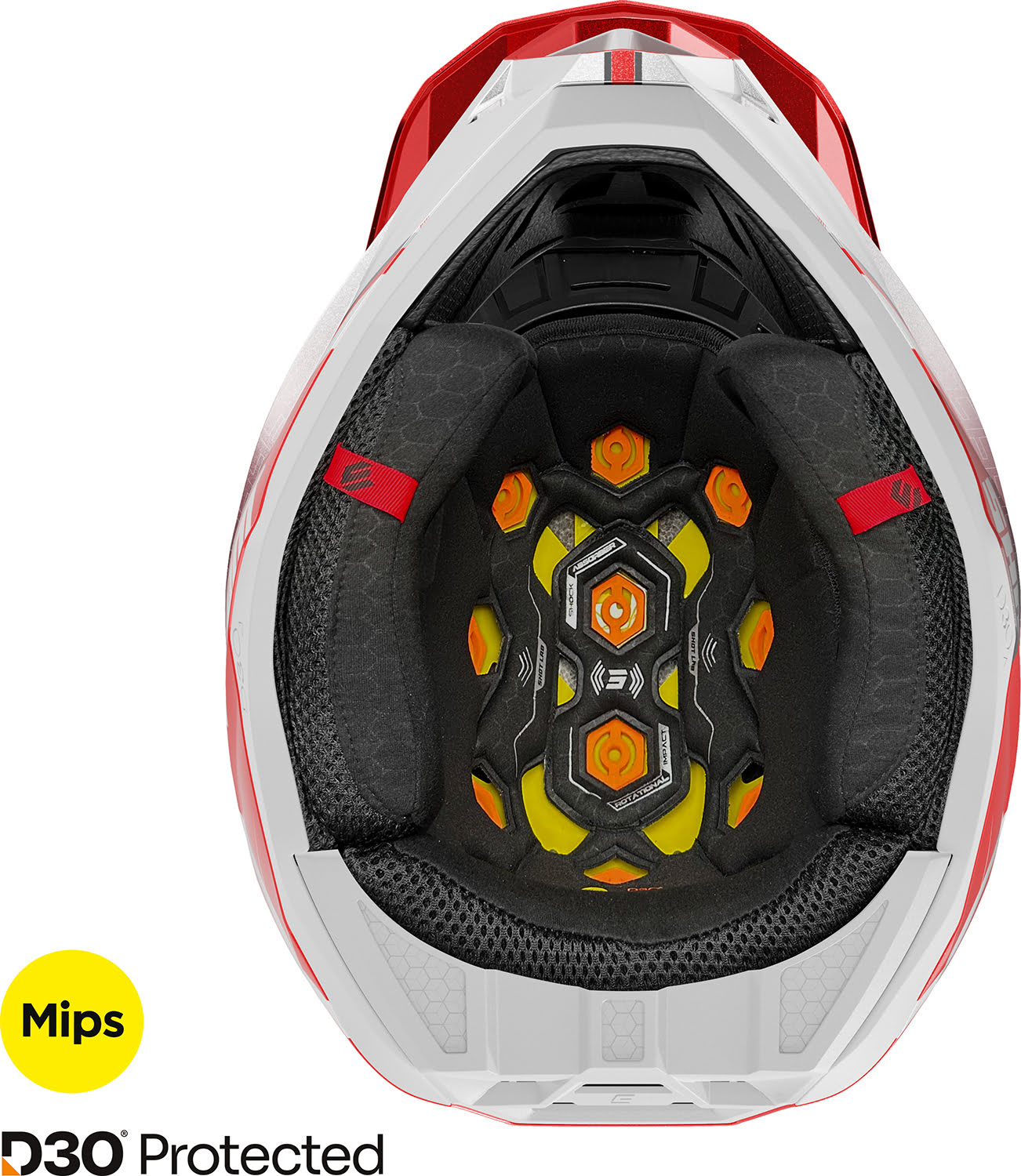 Capacete LITE CHALLENGER Vermelho Pérola SHOT 