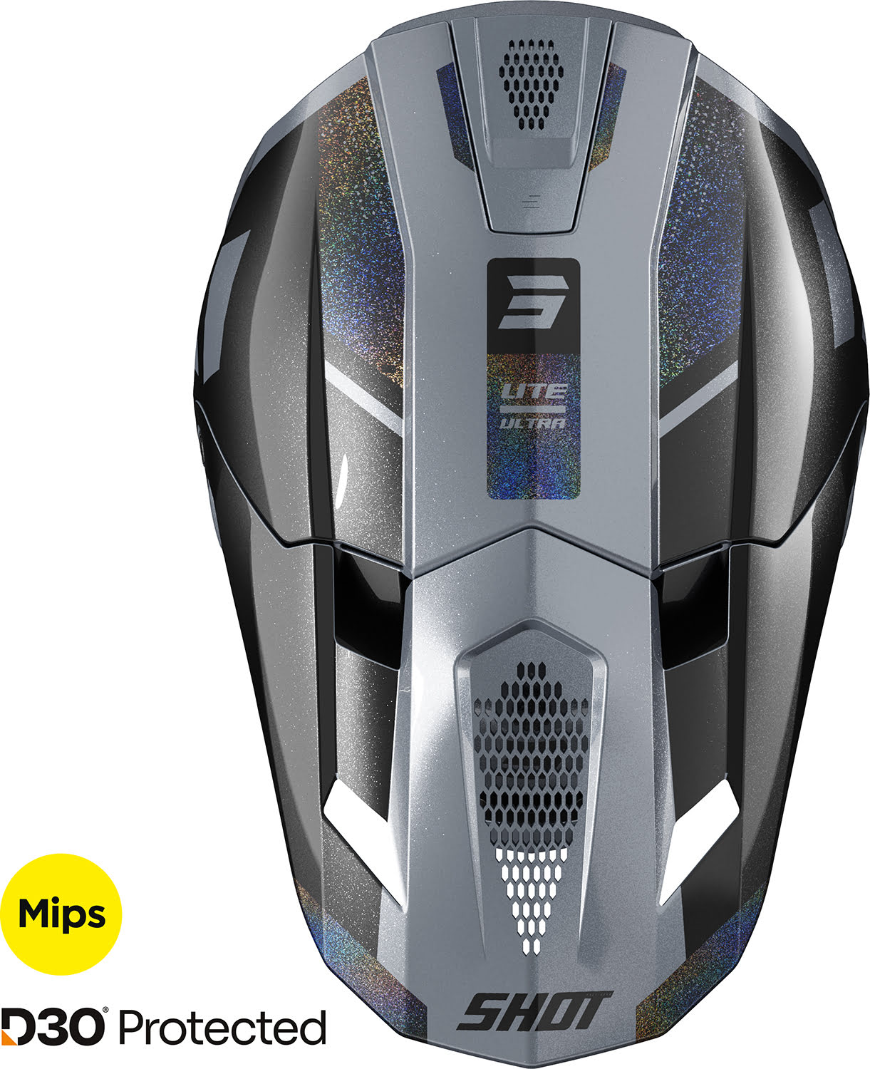 Helmet LITE ULTRA Holographic / Glitter Matt SHOT 