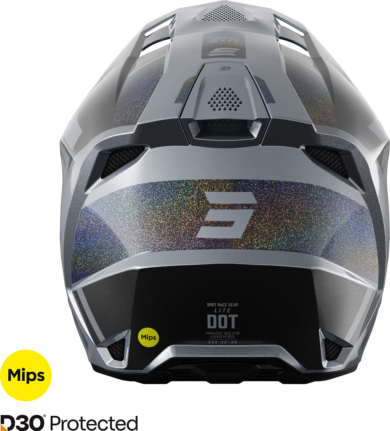 Helmet LITE ULTRA Holographic / Glitter Matt SHOT 