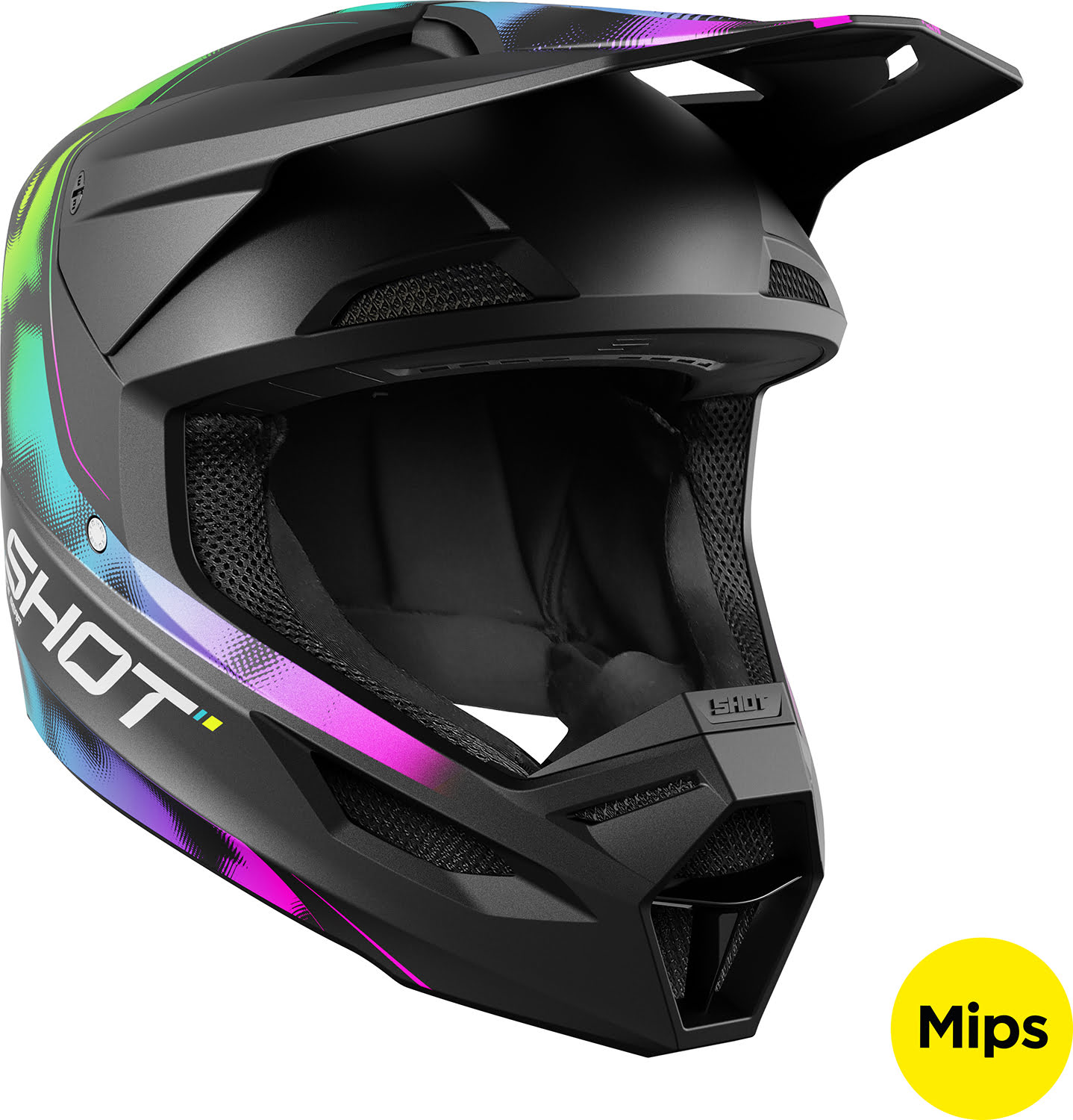 Capacete RACE NITRO Preto Mate SHOT 
