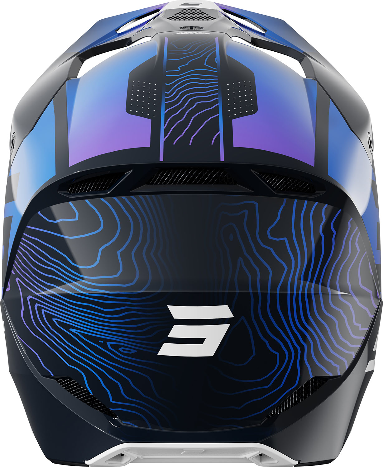 Capacete FURIOUS APEX Azul Brilho SHOT 