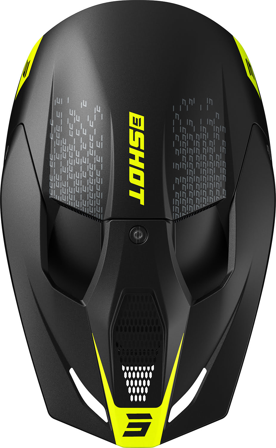 Capacete FURIOUS DRAW Amarelo Neon Mate SHOT 