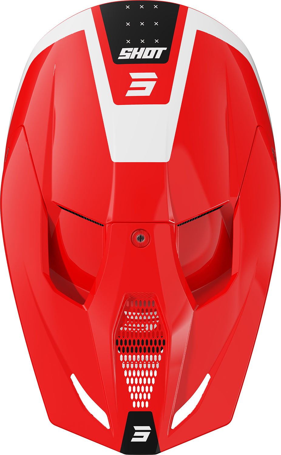 Capacete FURIOUS LEAGUE Vermelho Brilho SHOT 