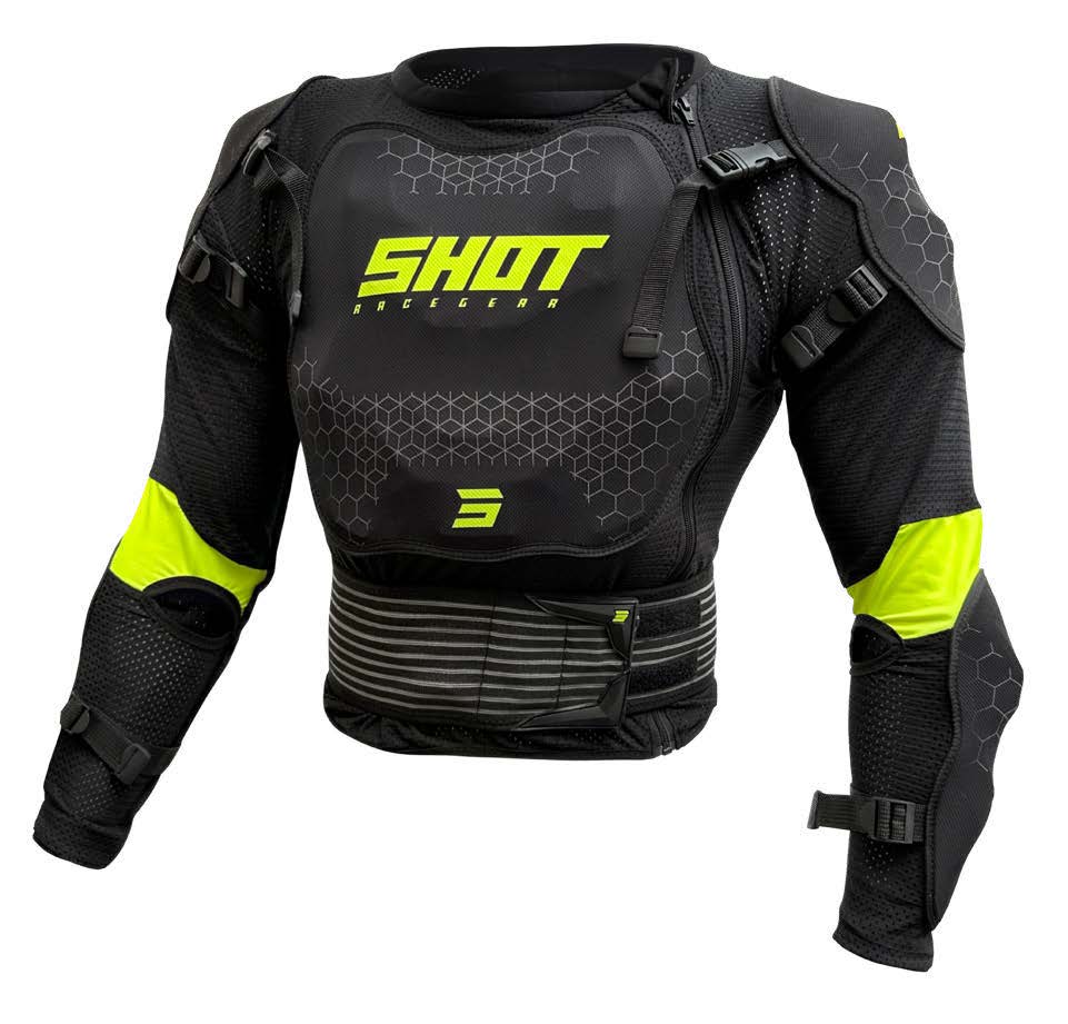 Jacket Kid OPTIMAL 2.0 Black / Neon Yellow SHOT 