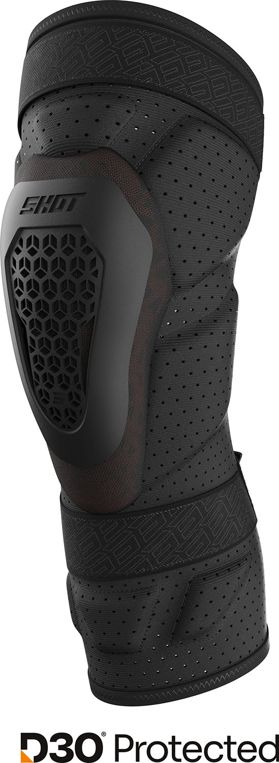 Joelheiras Adulto PROTECTOR D3O Pretas SHOT 